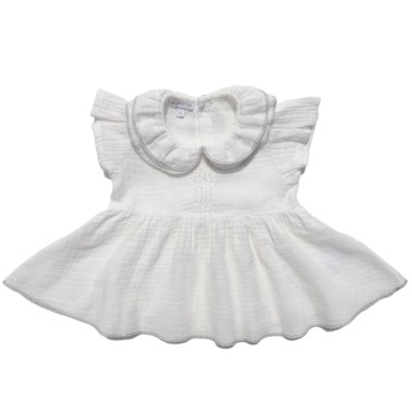 Robe Capucine blanc crème