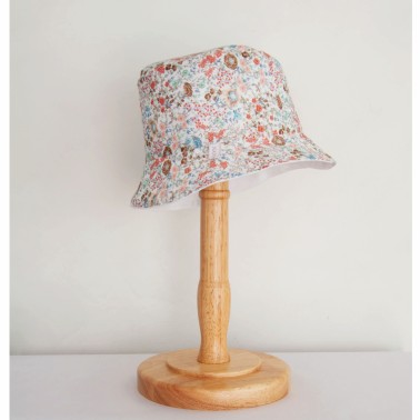 Bob in cotone organico, stampa floreale liberty